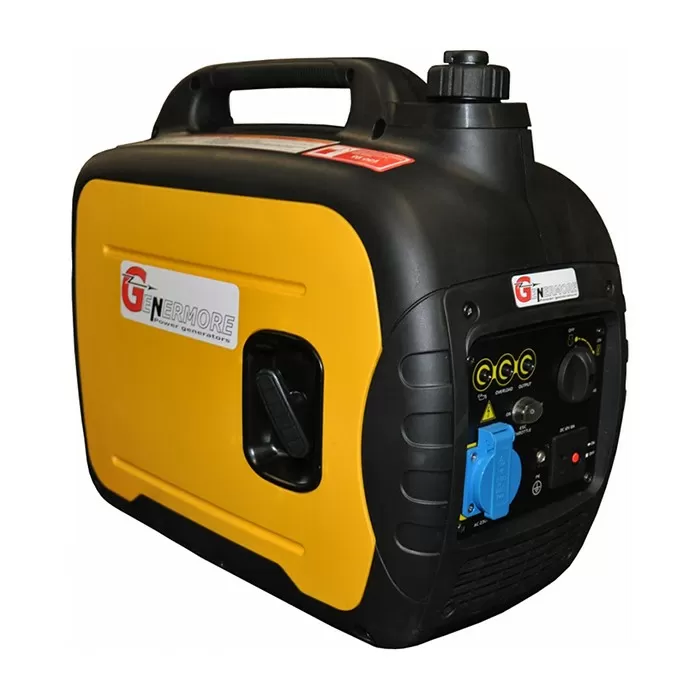 Genermore LC1900I Benzinwechselrichter-Generator 1,9 kVA 230 V / 12 V 1750 W.