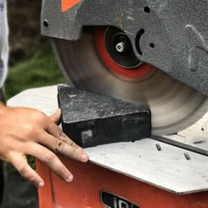 iQ Power Tools iQ360XT Steintrennmaschine Starter-Set – inkl. Rolltisch + 1x Gratis Diamanttrennscheibe + Schärfstein – Bild 8