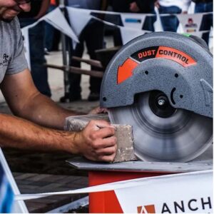 iQ Power Tools iQ360XT Steintrennmaschine Starter-Set – inkl. Rolltisch + 1x Gratis Diamanttrennscheibe + Schärfstein – Bild 9