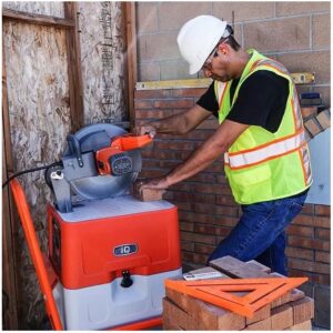 iQ Power Tools iQ360XT Steintrennmaschine Starter-Set – inkl. Rolltisch + 1x Gratis Diamanttrennscheibe + Schärfstein – Bild 10