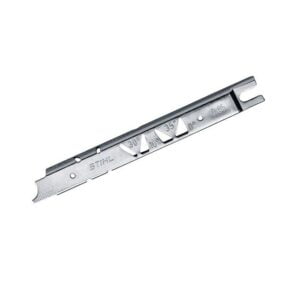 Stihl Feilenlehre Kontrolle beim Feilen