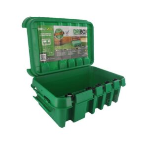 Dribox Wasserdichtes Gehäuse Grün - Mittelgroß