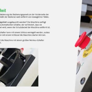 Eggenberg EBS3770-A Hydraulische Halbautomatische Bandsägemaschine 355mm 400V – Bild 19