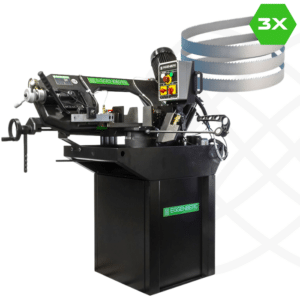 Eggenberg EBS2480 BLK + 3x Eggenberg Bandsägeblätter 2