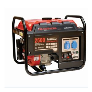 Genermore Benzin Generator G2500-A 2,5KVA (2200W) 5,5pk.