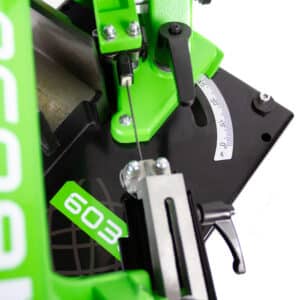 Eggenberg 6038TWIN Tragbare Metallbandsäge – 105 mm 850W + 3x Gratis Bandsägeblätter – Bild 10