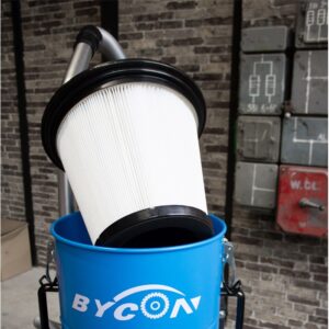 BYCON IVC-2000 Industrie-Zyklon-Staubsauger 2400W 230V – 2-HEPA13-Filter – 3-Stufen-Filtersystem – Trockener Betonstaub – Bild 3