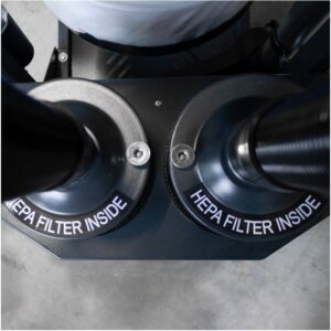 BYCON IVC-2000 Industrie-Zyklon-Staubsauger 2400W 230V – 2-HEPA13-Filter – 3-Stufen-Filtersystem – Trockener Betonstaub – Bild 4