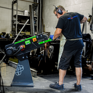 Eggenberg IBS75 Bandschleifmaschine Industrielle – 75x2000mm – 3000W – 400V – Bild 3