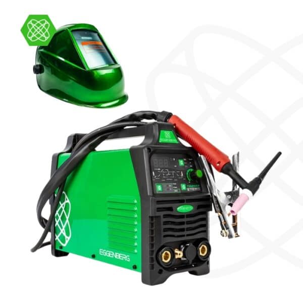 Eggenberg TIG200P TIG Schweissmaschine 10-200A DC HF PULSE 230V - 1 + Schweishelme Eggenberg TIG200P TIG Schweissmaschine 10-200A DC HF PULSE 230V - 1 + Schweishelme