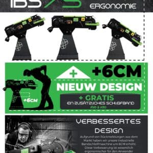 IBS75 VERBESSERTE ERGONOMIE