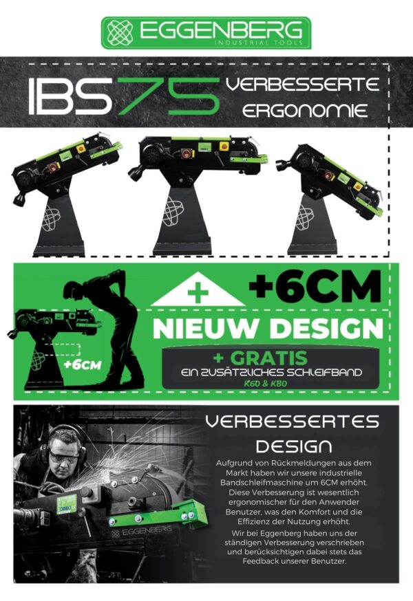 IBS75 VERBESSERTE ERGONOMIE