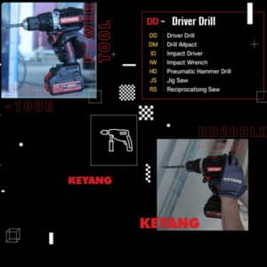 Keyang DD20BLH100E Akku-Bohrschrauber 100Nm 18V 5.0Ah