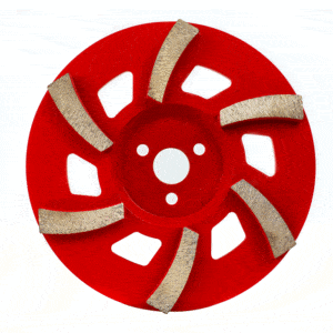 Bycon Diamantscheibe 180mm K30 - 6 Segmente - Weiche Bindung - Mittlere Körnung