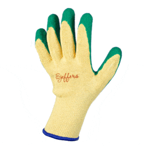 Sjeffers Arbeitshandschuhe Latex Grün - 12 Stück