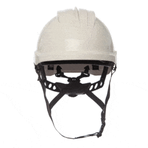 Climax CURRO Schutzhelm Weiß mit Knauf