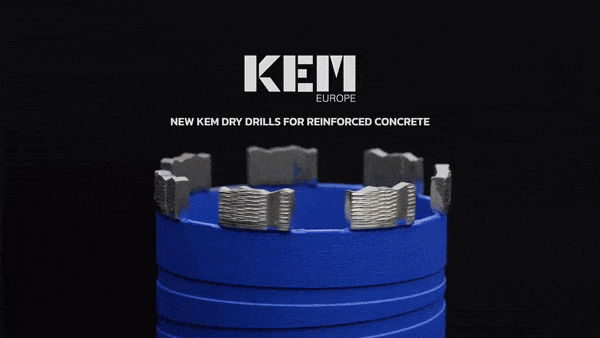 KEM 2.0 RM-TX Diamant-Trockenbohrkrone 300/450mm 1 1/4'' UNC GIF3