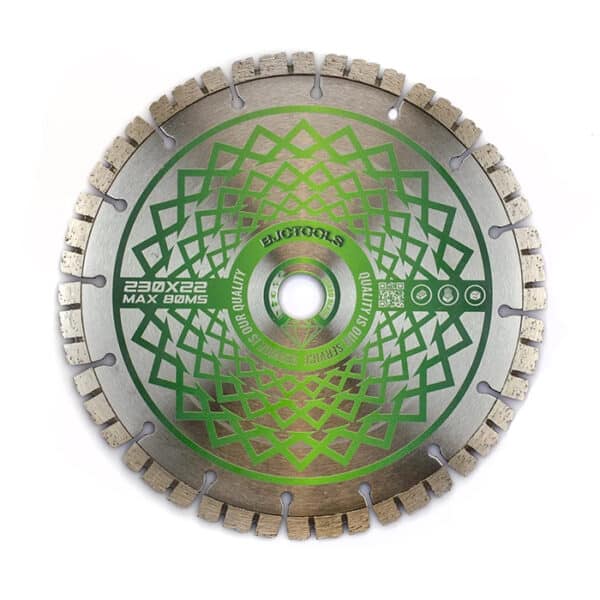 BJC Rapid PRO Diamant-Sägeblatt trocken 230mm 22.23mm - Ziegel Granit Pflastersteine & Stahlbeton BJC Rapid PRO Diamant-Sägeblatt trocken 230mm 22.23mm - Ziegel Granit Pflastersteine & Stahlbeton