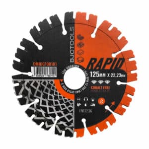 BJC Rapid PRO Diamanttrennscheibe trocken 125mm 22.23mm