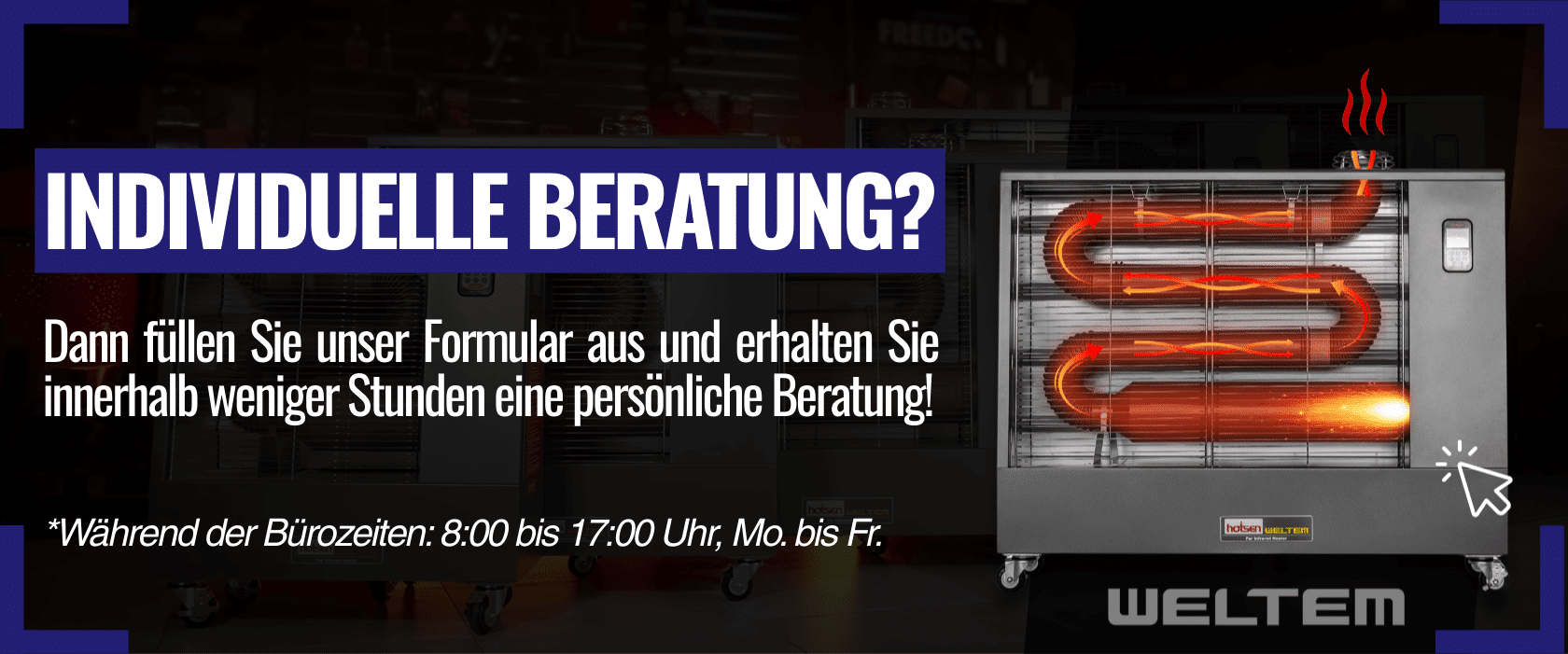 WELTEM Infrarotstrahler Beratung BJC Tools