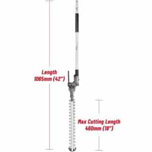 DCK 58V Akku Kombimotor Set - Freischneider & Teleskop-Heckenschere mit 1x5.0Ah Akku | KDPH581+KDST151+KDHT211 – Bild 7