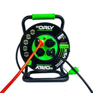 D'Orly 3×2.5mm² Neopren Kabeltrommel 230V IP44 - 25M/40M - H07RN-F – Bild 3