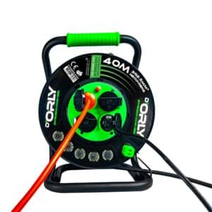 D'Orly 3×2.5mm² Neopren Kabeltrommel 230V IP44 - 25M/40M - H07RN-F – Bild 5