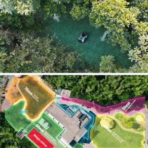 DCK TERRAINA S KI-Mähroboter – 2000 m² – 3D LiDAR SLAM – Kabellose Begrenzung – Bild 13