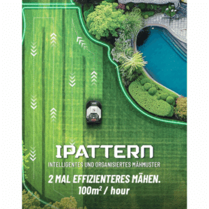 I Pattern für DCK KDRM107 Mähroboter mit Begrenzungskabel