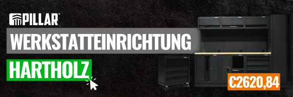 PILLAR WERKSTATTEINRICHTING Hartholz AKTIE