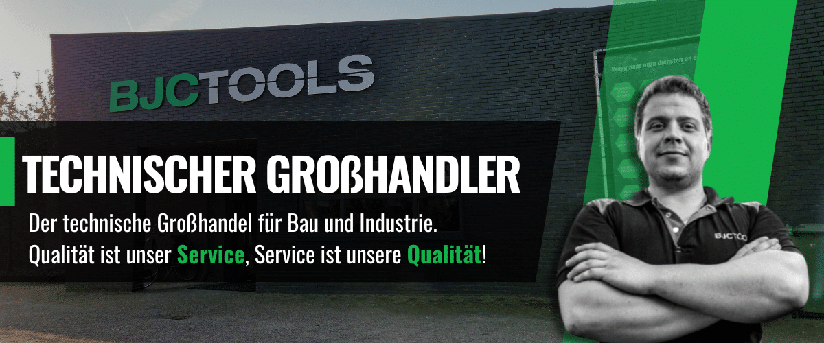 BJC Tools - Der technische Großhandel für Bau und Industrie.
