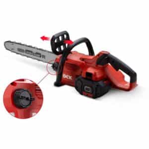 DCK Tools 58V Schnittpaket PRO – Akku-Kettensäge + Heckenschere mit zusätzlichem 5.0Ah Akku – Bild 9