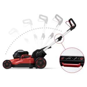 DCK Tools 58V Rasen & Hecke Kombi – Akku-Rasenmäher + Heckenschere mit zusätzlichem 5.0Ah Akku – Bild 7