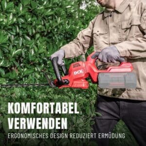 DCK Tools 58V Rasen & Hecke Kombi – Akku-Rasenmäher + Heckenschere mit zusätzlichem 5.0Ah Akku – Bild 5