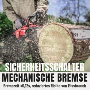 DCK Tools 58V Schnittpaket PRO – Akku-Kettensäge + Heckenschere mit zusätzlichem 5.0Ah Akku – Bild 6