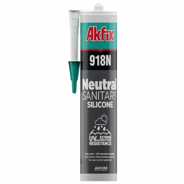 AKFIX 918N Silikon-Dichtstoff Neutral Sanitär