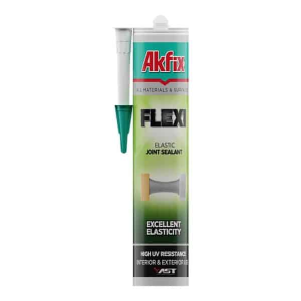 Afbeelding Akfix Flexi voegkit AKFIX FLEXI AST Fugenmasse MS Weiß – 600 ML