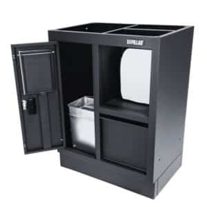 Pillar Multifunktions-Werkstattkabinett 680 mm - Schublade, Ablagefach & Mülleimer-Fach – Bild 3
