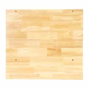 Pillar Gummibaumholz-Arbeitsplatte 680 mm - Tiefe Arbeitsplatte 38 mm – Bild 3