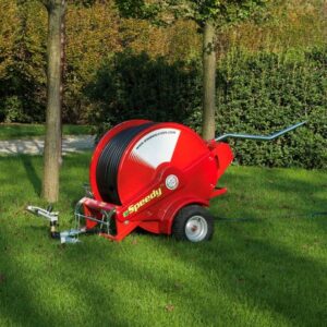 Speedy Rain E40 Bewässerungswagen 130m inkl. Sprühwagen – Elektrisch & mit Timer