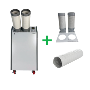 Rex Nordic HP-60 mobiles Klimagerät 60.000 BTU 380 V Komplettset