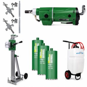 BYCON DMP-500 Ständerbohrset | inkl. DSP-500 Ständer, Wassertank & 3 Bohrkronen
